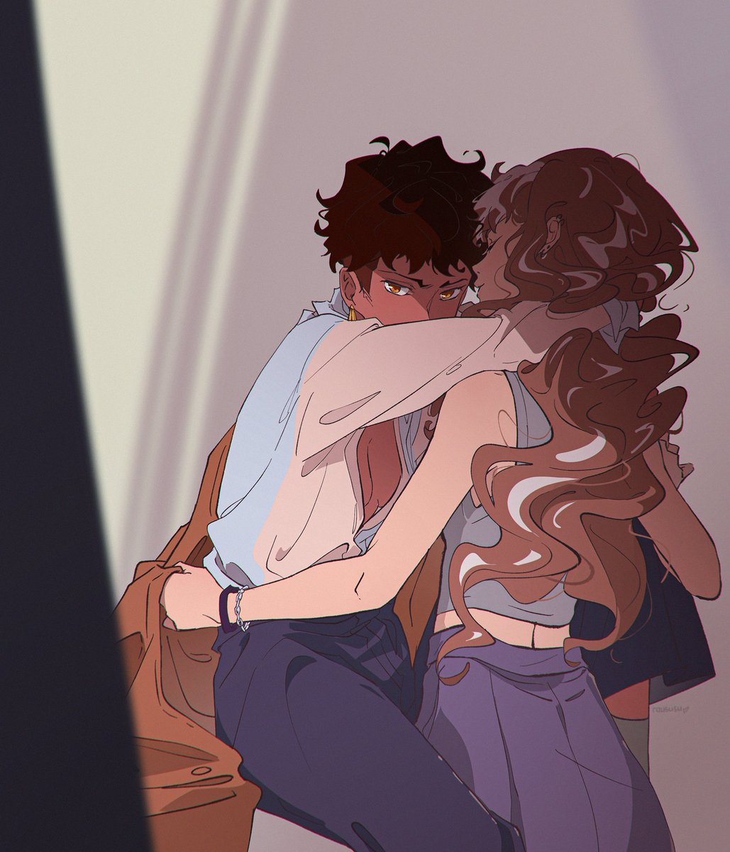 「babe, don't look over there... 」|Rouse 🐇❣️のイラスト