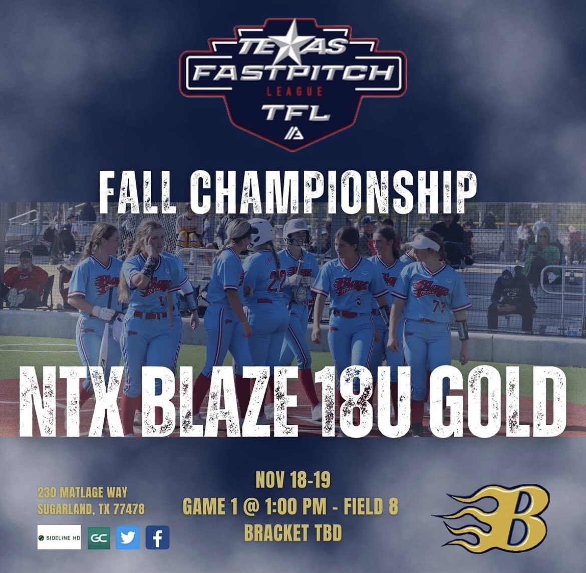 Leala Kloewer (@lealakate_2025) on Twitter photo Come check us out in Sugarland, TX for our last tourney of the season!!
<a href="/FIUSoftball/">FIU Softball</a> <a href="/CoachBee9/">Mike Larabee</a> <a href="/SouthAlabamaSB/">South Alabama Softball 🥎</a> <a href="/TXStateSoftball/">Texas State Softball</a> <a href="/JAX_Softball/">Jacksonville Softball 🥎</a> <a href="/JAX_CoachE/">Erica Ayers</a> <a href="/UWFSoftball/">UWF Softball</a> <a href="/BaynesCoach/">Coach Baynes</a> <a href="/ashlieghmclean/">Ashliegh McLean</a> <a href="/GatorsSB/">Gators Softball</a> <a href="/_TimWalton/">Tim Walton</a> Come check us out in Sugarland, TX for our last tourney of the season!!
<a href="/FIUSoftball/">FIU Softball</a> <a href="/CoachBee9/">Mike Larabee</a> <a href="/SouthAlabamaSB/">South Alabama Softball 🥎</a> <a href="/TXStateSoftball/">Texas State Softball</a> <a href="/JAX_Softball/">Jacksonville Softball 🥎</a> <a href="/JAX_CoachE/">Erica Ayers</a> <a href="/UWFSoftball/">UWF Softball</a> <a href="/BaynesCoach/">Coach Baynes</a> <a href="/ashlieghmclean/">Ashliegh McLean</a> <a href="/GatorsSB/">Gators Softball</a> <a href="/_TimWalton/">Tim Walton</a>