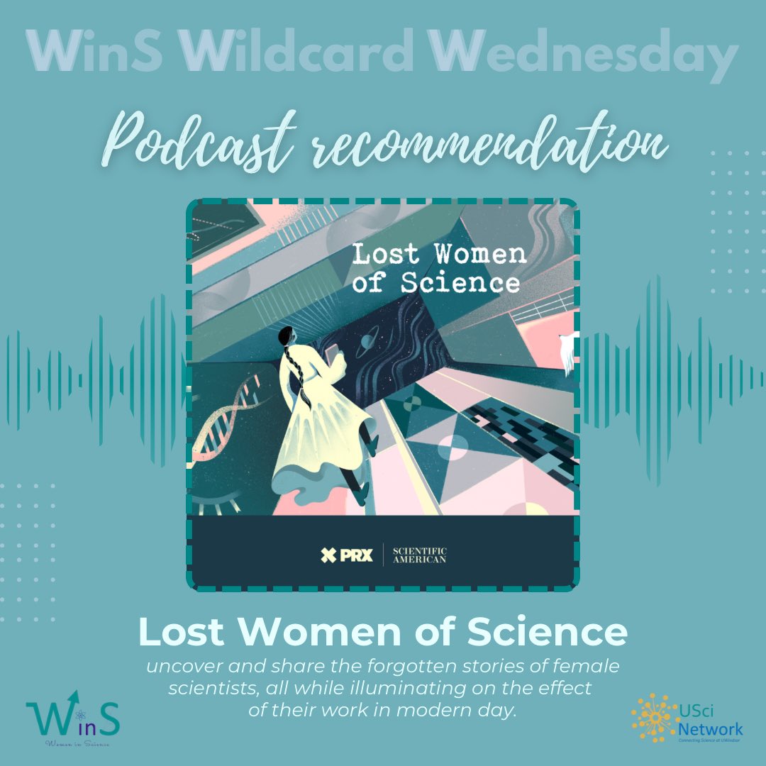 This week’s WinS Wildcard Wednesday features a podcast that shares various stories of female scientists!