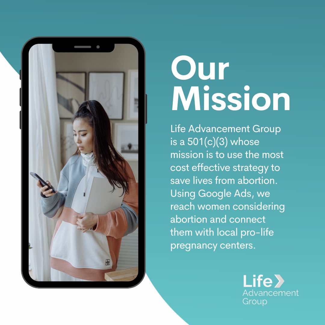 LAGorganization's tweet image. Empowering change, one life at a time. 🌟 Our mission at Life Advancement Group is clear: save lives from abortion using the most cost-effective strategy. Join us in making a difference! ❤️👶 
#LifeAdvancementGroup #ProLifeMission #ChooseLife #SavingLives #EmpowerChange #ProLife