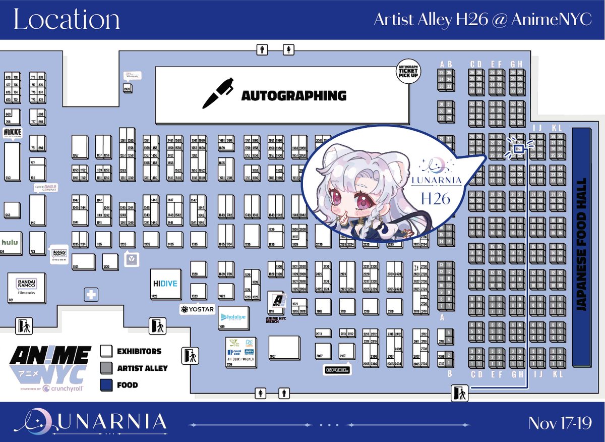 lunarnia_'s tweet photo. I realized how inconvenient the way I posted my catalog for AnimeNYC was so here it is again all in one post 😳 

Remember to stop by H26 📷

#ANYC #AnimeNYC #anyc2023 https://t.co/8XVLX2j5fY