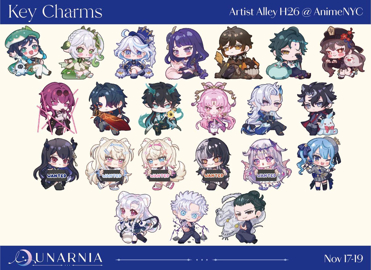 lunarnia_'s tweet photo. I realized how inconvenient the way I posted my catalog for AnimeNYC was so here it is again all in one post 😳 

Remember to stop by H26 📷

#ANYC #AnimeNYC #anyc2023 https://t.co/8XVLX2j5fY