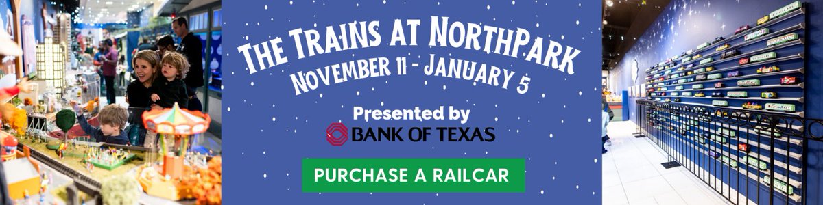 Ronald McDonald House of Dallas

Here is the link to view our shifts: rmhdallas.volunteerhub.com.  (Search for Trains)

Volunteers should arrive INSIDE THE EXHIBIT at the start of the shift

Dress code: No open toed shoes, no shorts, family friendly attire required, holiday attire.