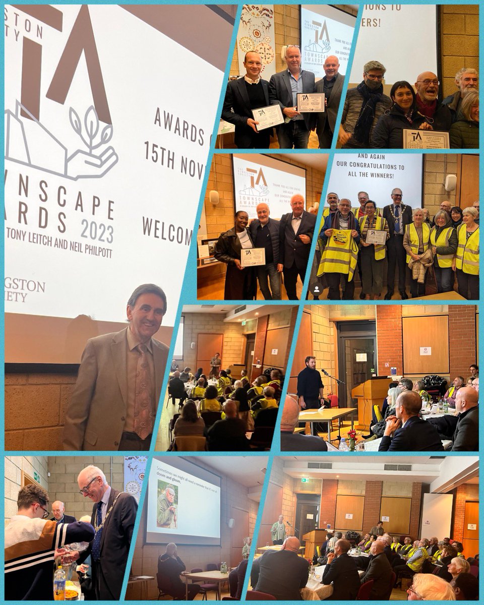 That’s it for tonight! Once again, congratulations to all our finalists and winners at this year's Kingston Society TownscapeAwards 🎉
<a href="/BerrylandsNR/">Berrylands Nature Reserve</a> <a href="/QueensPromenade/">Queens Prom Friends</a> #Sidenmews #broomfieldlodge <a href="/ElliotNewton90/">Elliot Newton</a> <a href="/KingstonNubNews/">Kingston Nub News</a> <a href="/RBKMayor/">RBK Mayor</a> <a href="/civic_voice/">Civic Voice</a>