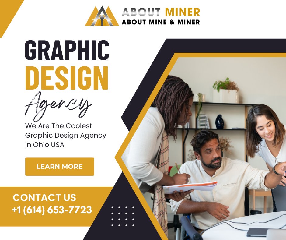 AboutMiner's tweet photo. "Elevate your brand with captivating visuals! ✨ Our graphic design services are tailored to make your business stand out. 🎨✒️ #GraphicDesign #VisualBranding #CreativeMagic #DesignExcellence #BrandInnovation" https://t.co/6U7NrVHM8M