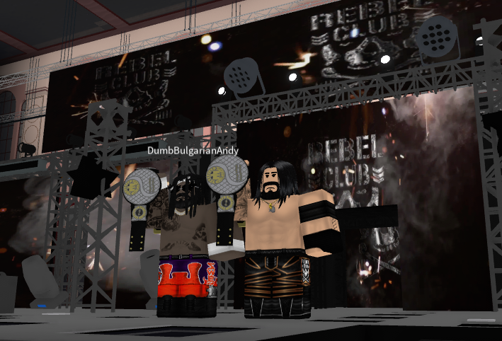 cleanimage_'s tweet photo. OGS fully strapped once again.

2 Time Tag Team Champions.

We running this tag division.

Bring gold or bring bodies? we did both tonight.

#LeaderByExample #therebel #BulletClubWarDogs https://t.co/yqWEu1yHj4