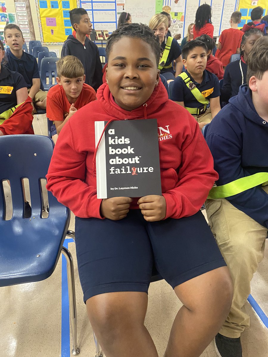 HeatherPadget12's tweet photo. Thank you Laymon @laymonhicks for coming and speaking to our 4th and 5th graders today.  “If life knocks you down, you get back up!”
@LincolnMagnetIB https://t.co/oGt1cBuMYv