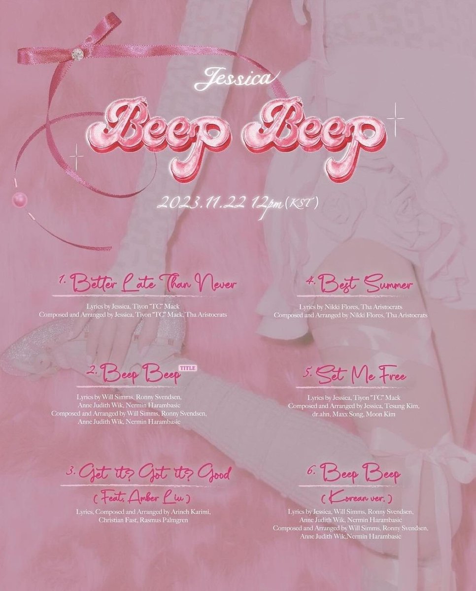 TiyonTC's tweet photo. 11/22💕 My Sis #JessicaJung & I finally release new music! It’s been a couple years since “Call Me Before You Sleep” & the Golden Stars have been on my KNECK about the music✨😂!! So happy to be apart of your journey! You’re KPop royalty #Lengendary and one of the sweetest/caring people in real life! Love ya Jess “Let’s shine together” 🫶🏽💕

https://t.co/CDXQctaCU1
