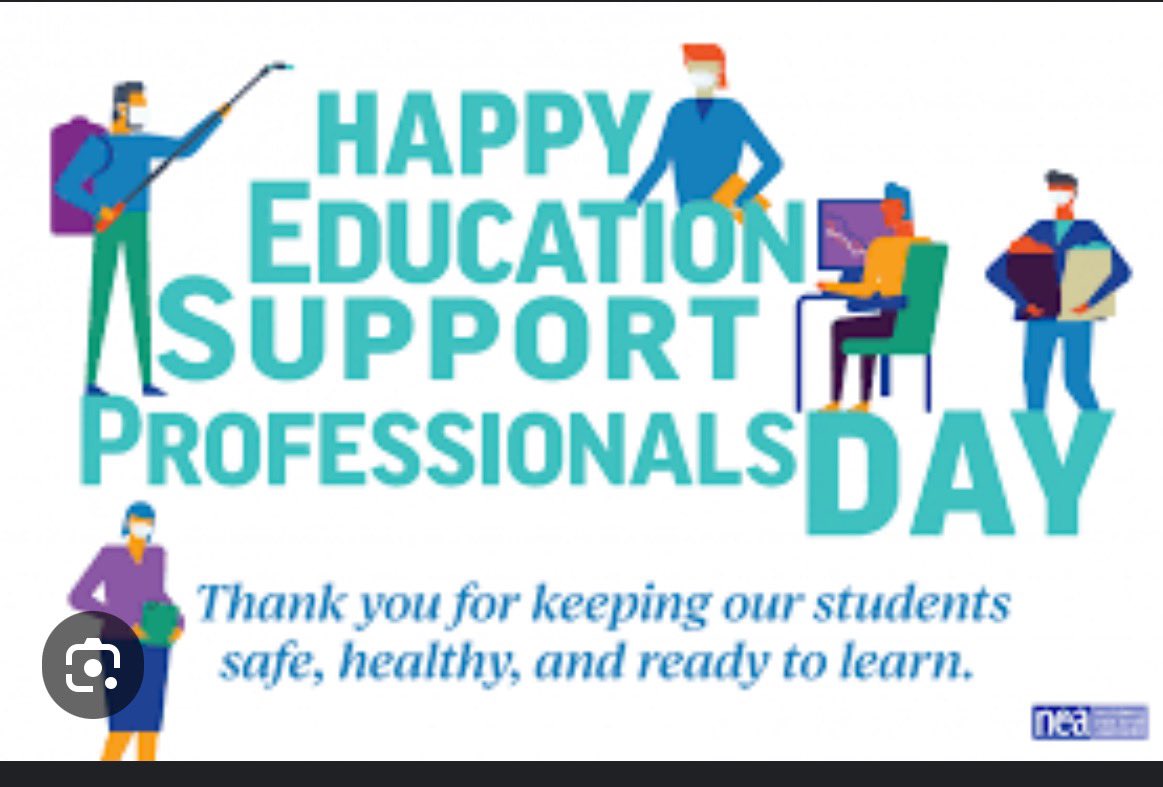 JECCSuperFriend's tweet photo. Thank you to our ESP’s for all that you do for our students. You make a difference! https://t.co/NDIQGgBaKH