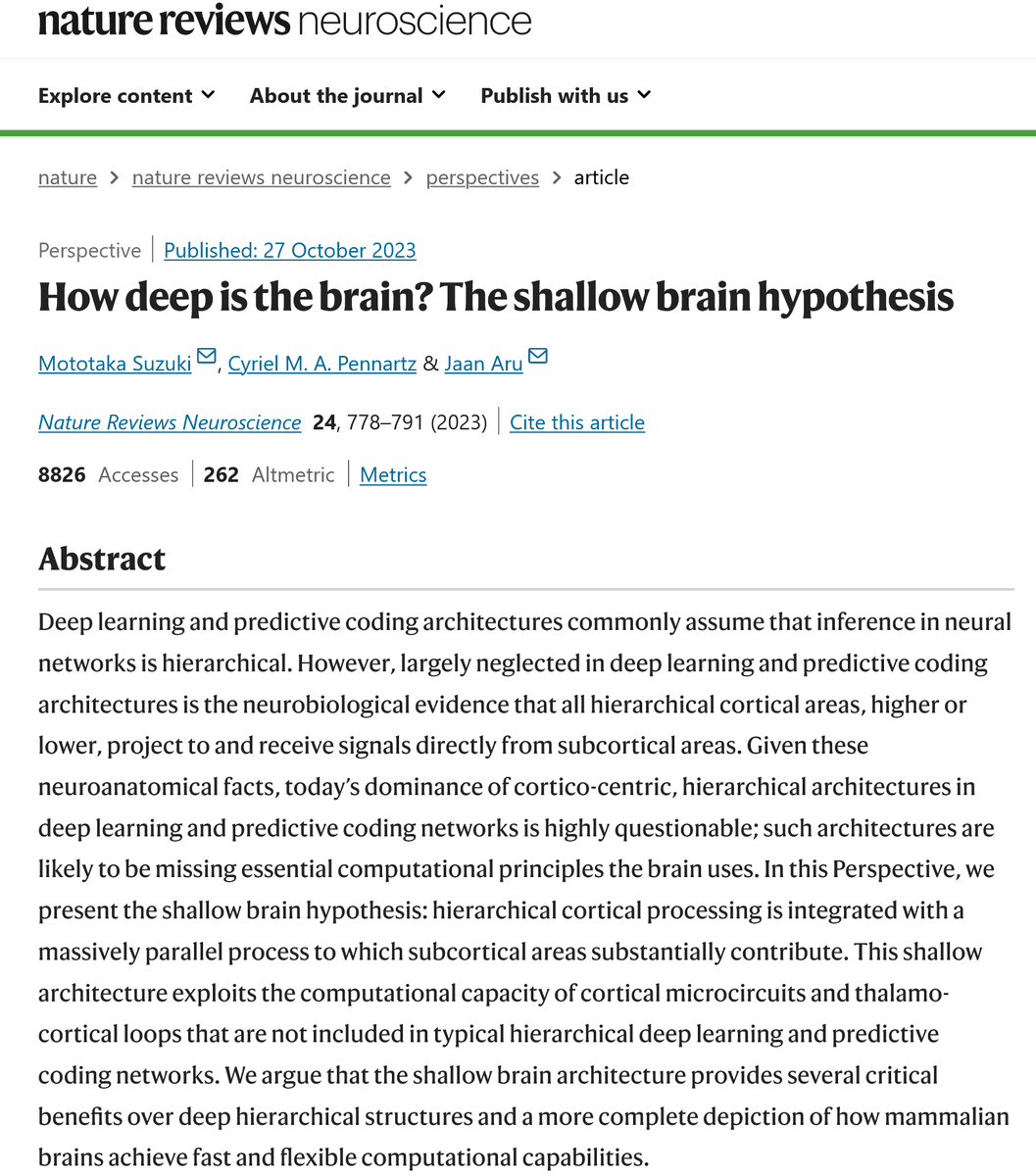 𝗕𝗿𝗮𝗶𝗻 𝗹𝗼𝘃𝗲𝗿𝘀, neuroscience meeting is over, what are we to do??
Join <a href="/jaaanaru/">Jaan Aru</a> in discussing his recent review paper in the Neuroscience &amp; Philosophy Salon.
Nov 22, 12:30pm (US eastern)
Register here:
umd.zoom.us/meeting/regist…