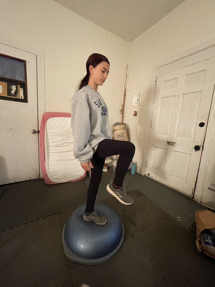 taijicoach's tweet photo. Sheโs been doing balance training since she could walk #OneRoomSchoolHouse baby https://t.co/iw9wXqQQu2