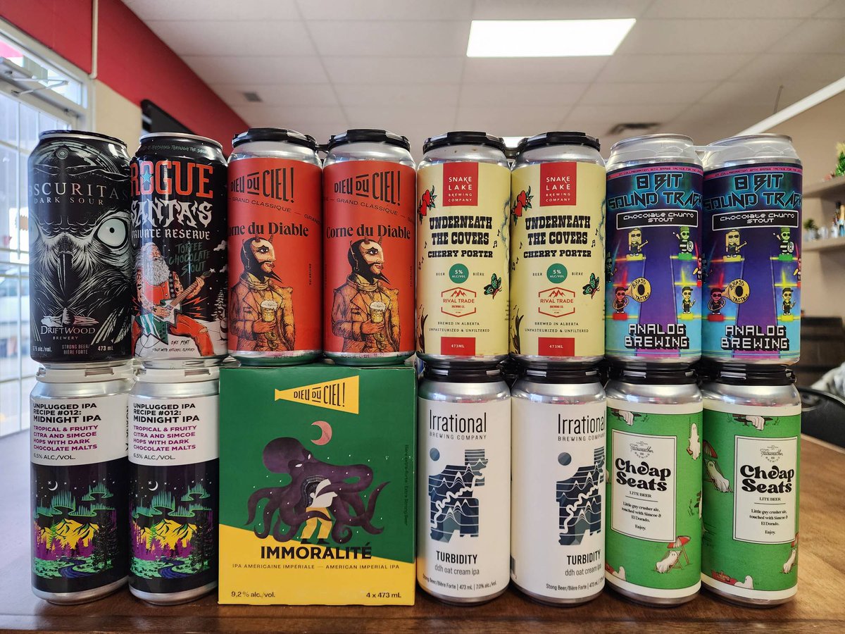 Tracksidebeer's tweet image. 🍻✨ Unleash your taste buds! Trackside Liquor Store just received a stellar lineup of NEW beers and spirits to elevate your sipping experience. Cheers to discovery! 🥃🔥 #NewInStore #CraftBeer #Spirits