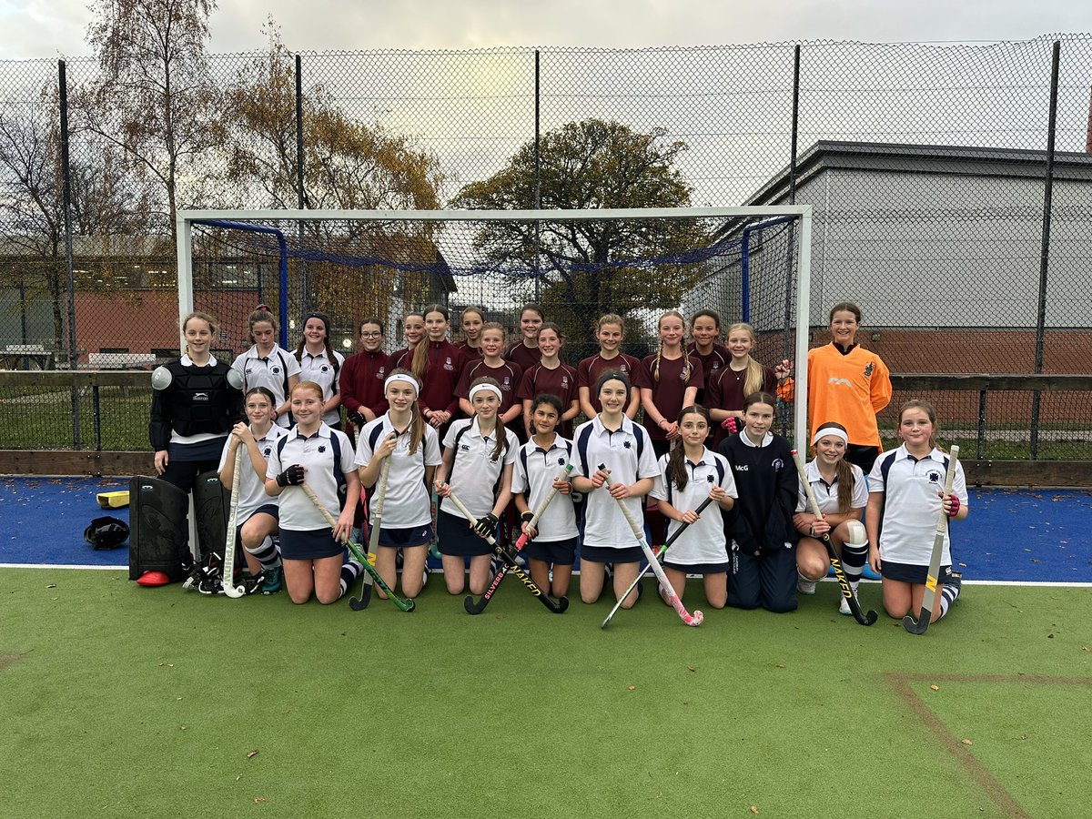 MCB_girlshockey's tweet image. U13a’s played George Watson’s in a very competitive game, eventually losing 1-3. Super hockey. #edinburghtour2023 #crest #madetolead