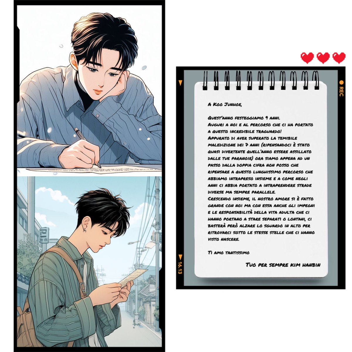 iKON_Hanbin96's tweet image. ⠀⠀⠀⠀⠀⠀ 

                          ⠀⠀⠀⠀⠀📝

                     ⠀ 『 2014 ⇢ 2023 』

⠀⠀⠀⠀⠀⠀