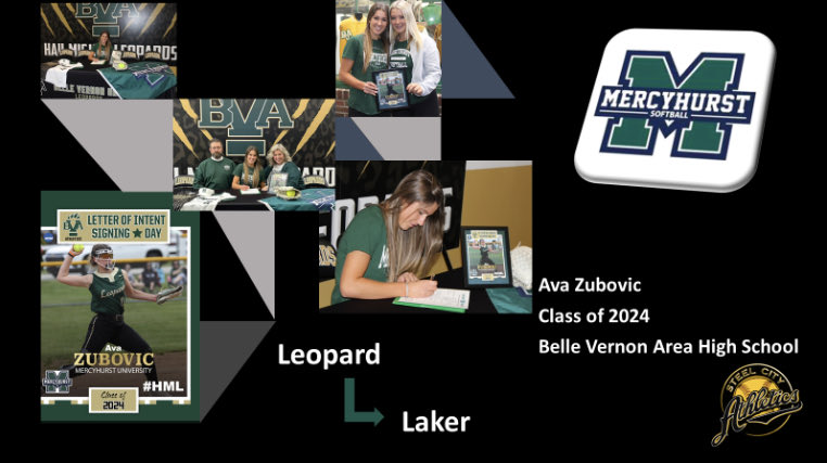 Steel_City_Athletics_18U_ Zubovic (@sca16u_zubovic) on Twitter photo It is official! Ava Zubovic has signed her letter of intent to continue her academic and athletic career at Mercyhurst University! The best is yet to come! It is official! Ava Zubovic has signed her letter of intent to continue her academic and athletic career at Mercyhurst University! The best is yet to come!