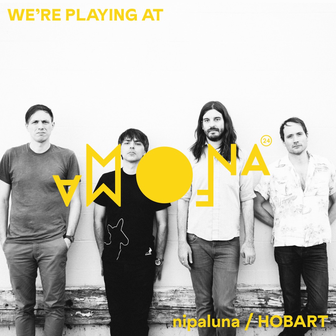 Excited to announce we’ll be coming to Australia in February next year, playing at @MonaFoma in nipaluna/Hobart in Tasmania 🇦🇺 #monafoma @monamuseum Keep your eyes peeled for more live news soon 👀
