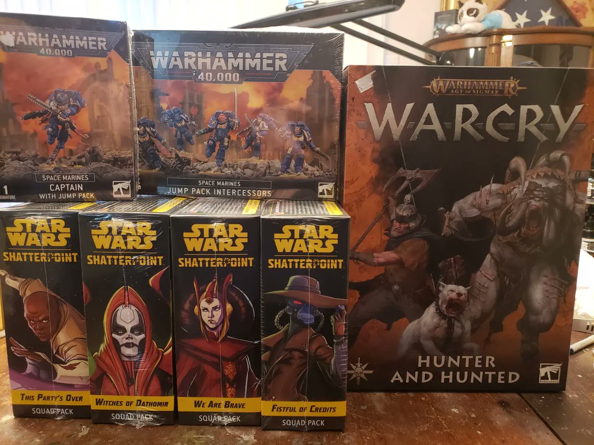 blamminator's tweet photo. WIP Wednesday. Finished up some Warcry terrain for @GamersChase (will post better pics of it Friday) Im gonna be glueing my fingers together ALOT the next couple days. https://t.co/91SGNcA9W9