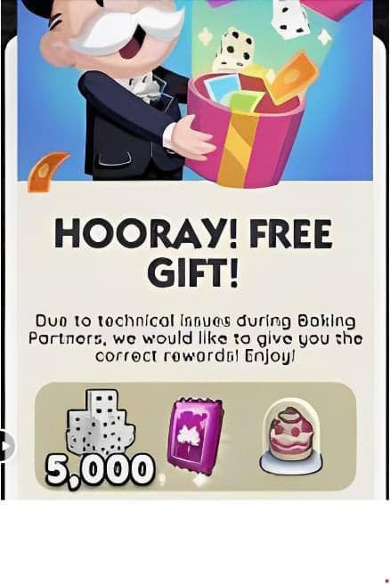 MonopolyGo_Link's tweet photo. Monopoly Go Fee Dice and Rolls 
1- Comment ( Ok )   
2- Like 👍
3- Collect Here: https://t.co/yE18NF6IHY

#MonopolyGo #MonopolyGoTrade #FreeDice https://t.co/vY63sCnvWe