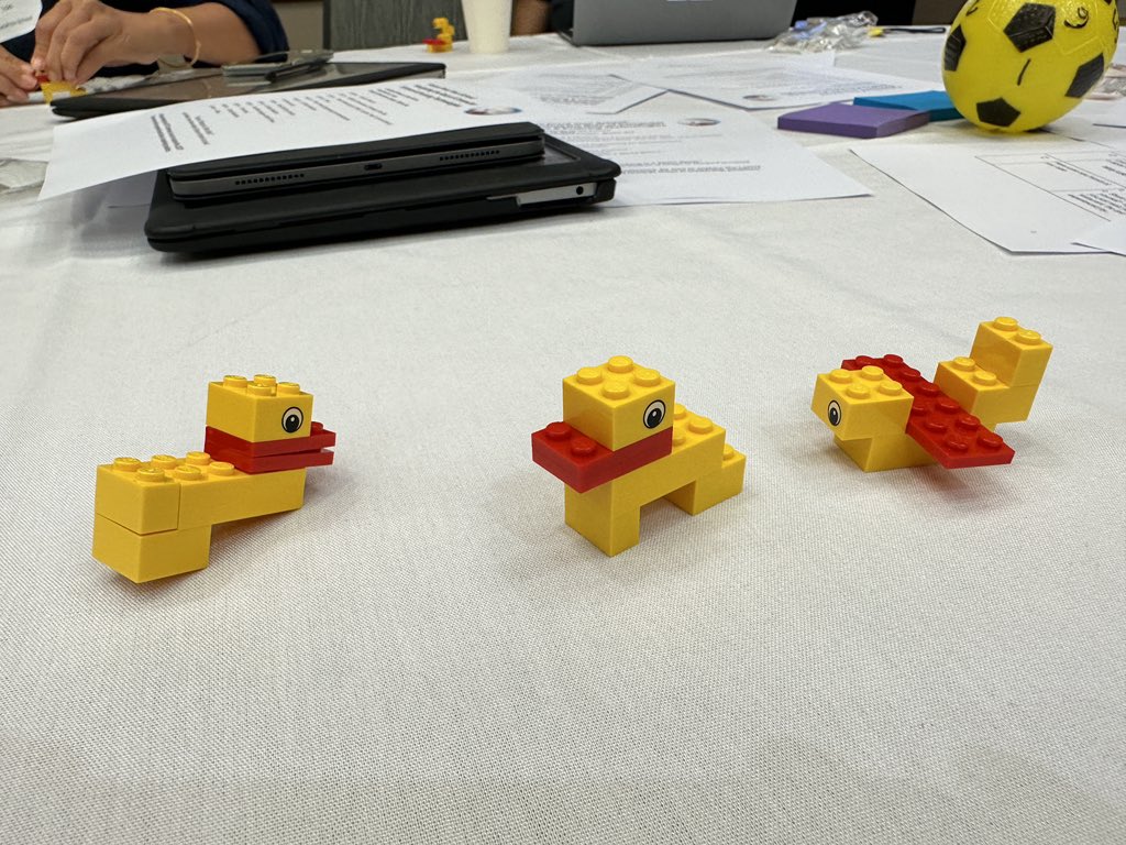 chasemitsuda's tweet image. @LEGO_Education 6 pieces to build a duck at #lsotf #lsotf2023  @LEGO_Group @LEGOIdeas @LEGOfoundation