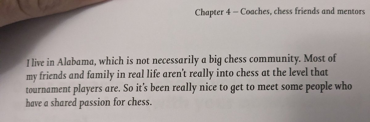 Excited to finally get my copy of <a href="/Bennyficial1/">Ben Johnson</a>'s new book!  I must admit, the first thing I did was check the index for my name, and who would've thought?  A patzer like me, immortalized in a chess book!