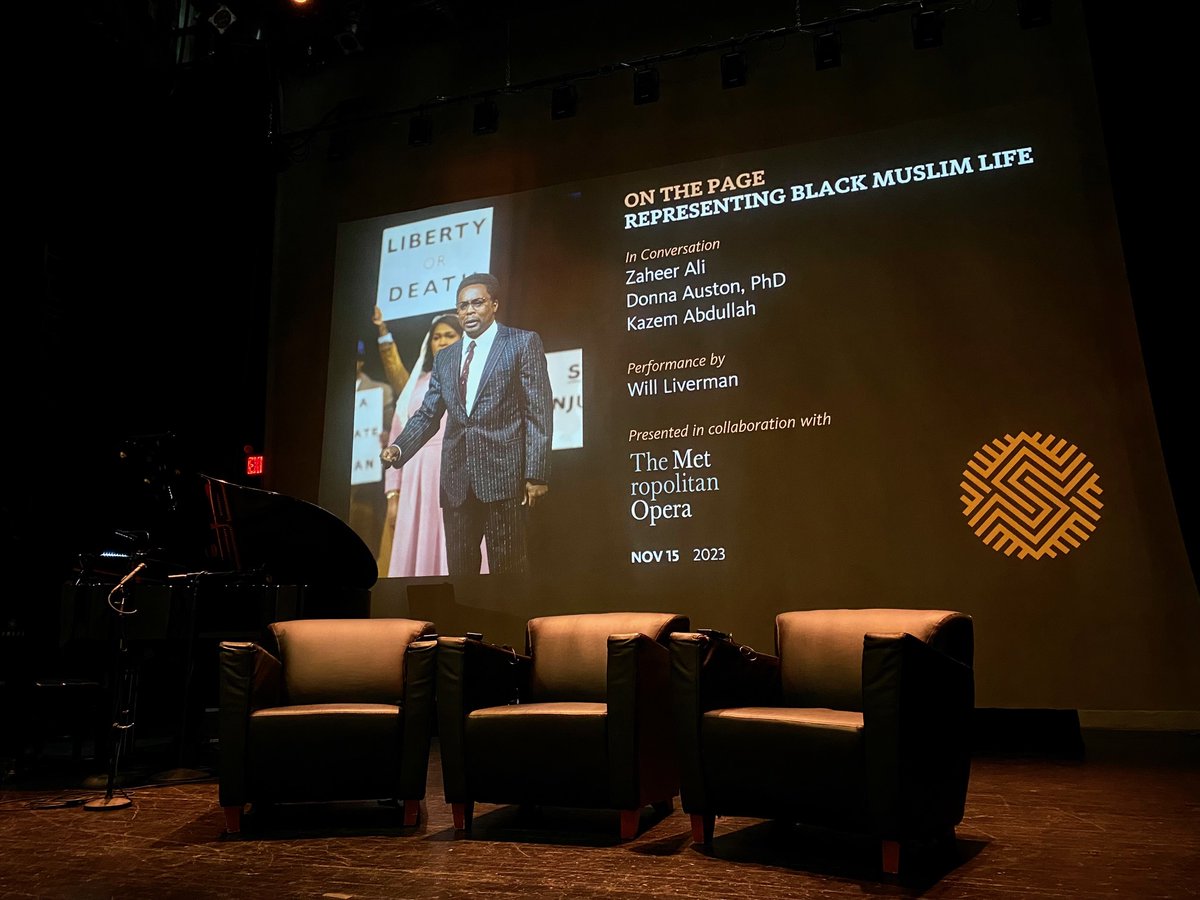 TONIGHT, Nov 15, at 6:30 PM: Join us online for the program On the Page: Representing Black Muslim Life. Presented in partnership with The Metropolitan Opera. #SchomburgCenter ow.ly/C1jq50Q86oy