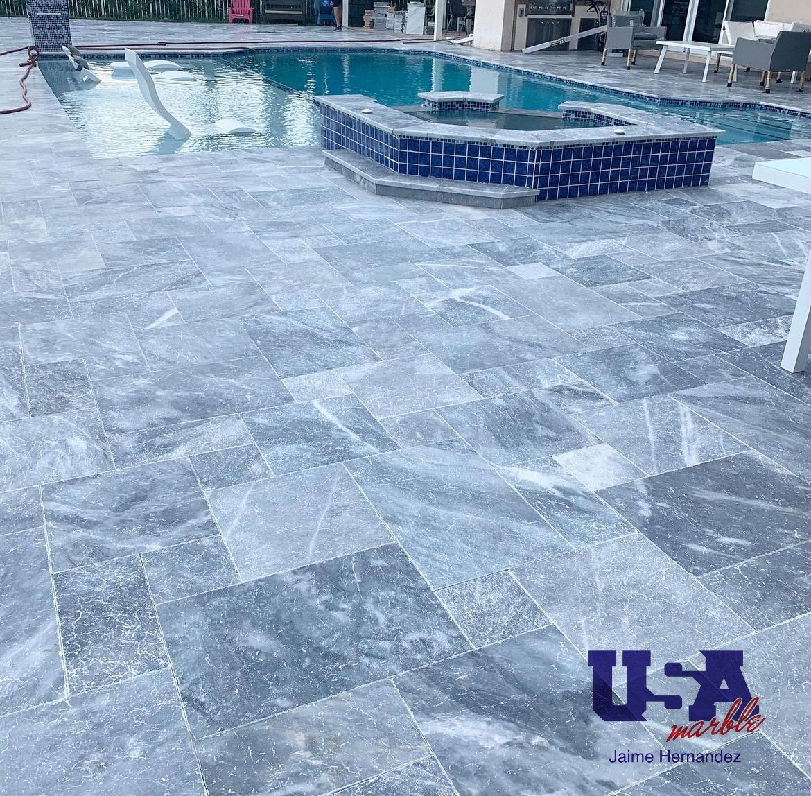 USAMarbleJaimeH's tweet photo. Tahoe Tumbled French Pattern Natural Stone Marble Paver

Contact me for price and availability at 954-676-9419 or Jaime@usamarblellc.com

#marble #paver #pavers #frenchpattern #deck #pooldeck https://t.co/LuAcNctAKm