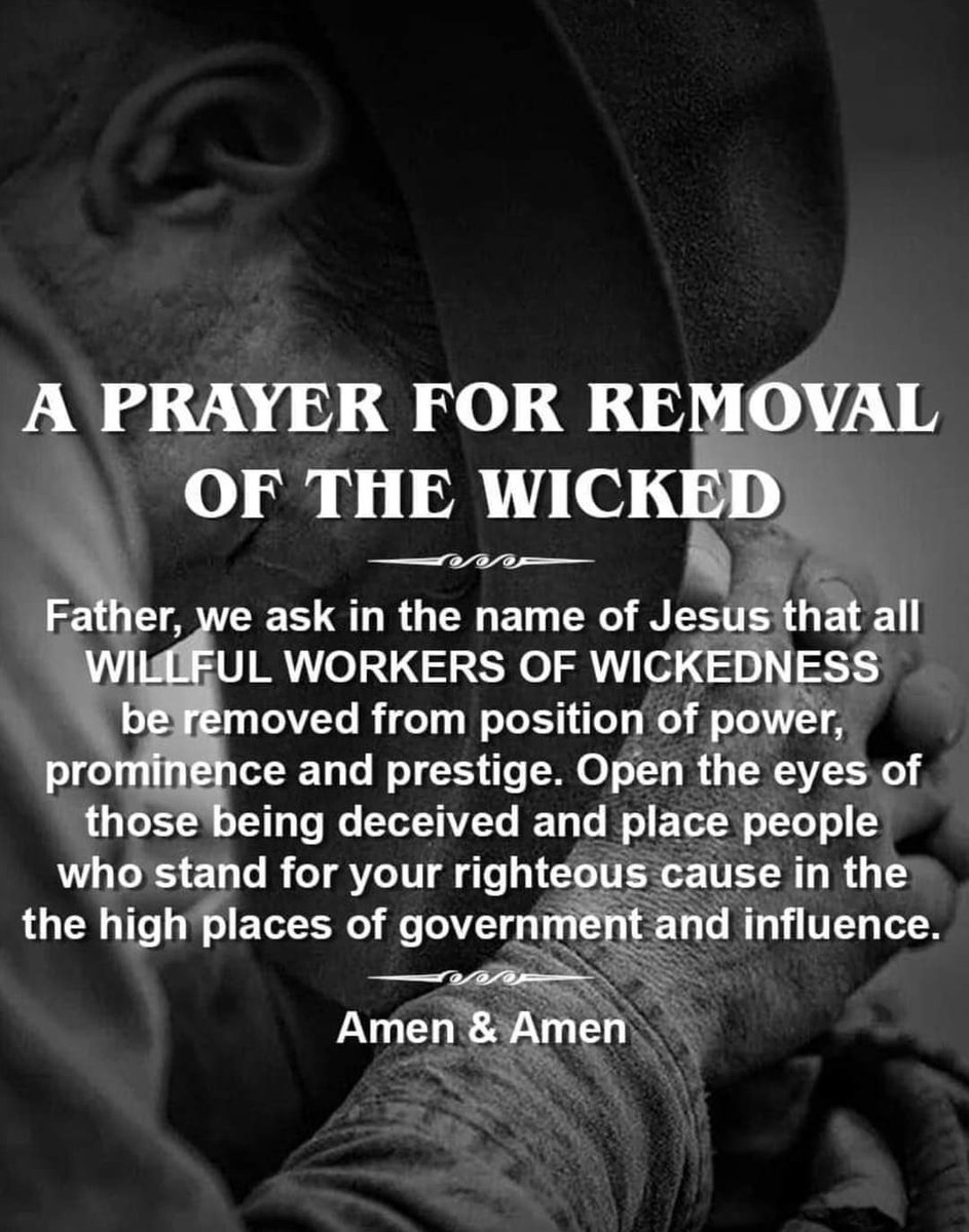 In Jesus name Amen…