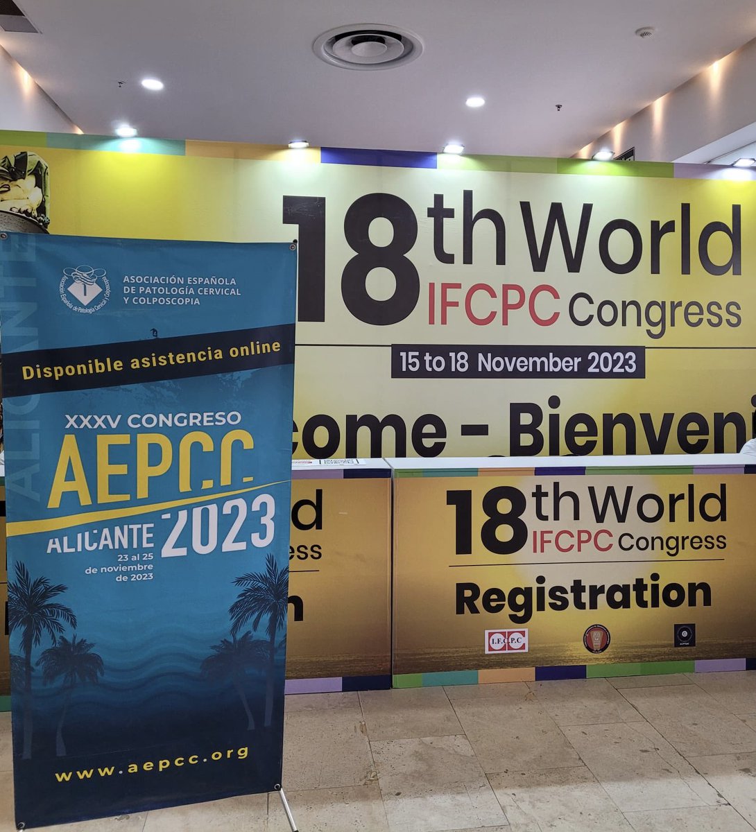 aepccolposcopia's tweet image. Muchas gracias a la #IFCPC y al doctor Carlos Pérez por contar con la #AEPCC para participar en el 18° Congreso Mundial de Patología Cervical y Colposcopia. 
¡Gracias a todos los que nos habéis acompañado en este workshop!