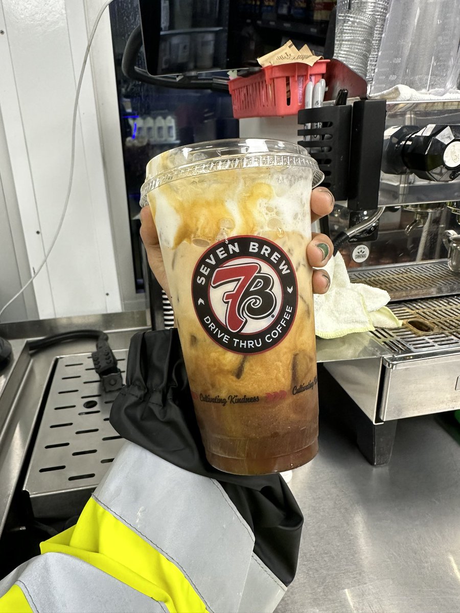 fuck starbucks go to 7BREW