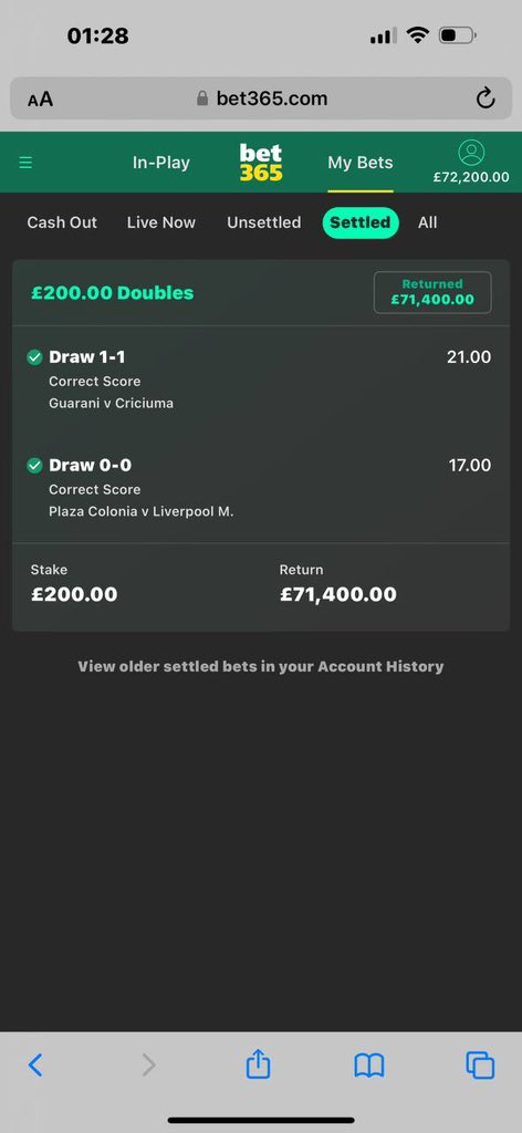 amazing 🤩 results 
over 71k won my fixed ticket,
people in my telegram channel keep winning with me everyday.
I deal with 100% fixed game click the link to join my telegram channel
👇👇👇👇