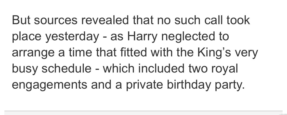 RestingDollface's tweet photo. Prince Harry is the leak. Let’s see him & his IGBLW #Sue after it was confirmed “a Sussex Camp source” leaked H was gonna call his dad for his birthday, but didn’t.
He’ll sue for stuff 20 yrs ago, but won’t sue Tom Bower, Valentine Low, anyone telling THE Truth.
#WeSuing https://t.co/R5QYLAgTaD