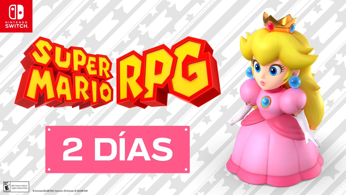 NintendoLatam's tweet photo. ¡Increíble! ¡#SuperMarioRPG llega a #NintendoSwitch en sólo dos días!💖 https://t.co/wFy5kJZRak