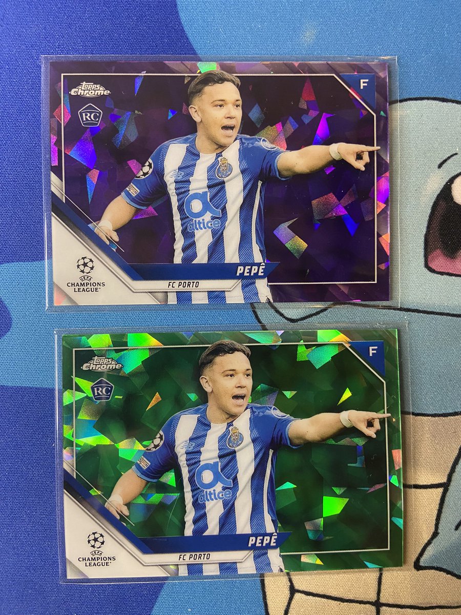 Card_Slayer819's tweet photo. What happen to this dude?
Pepe Sapphire Rookie /25, /75
$5
Shipping:
$5 BMWT
$1 PWE (1-2 Card Max)
#slayersale https://t.co/UAglC3DtCz