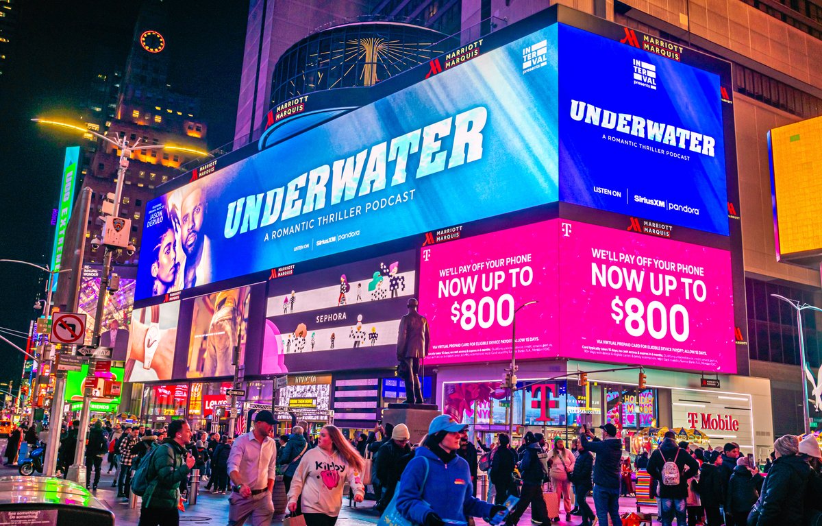 Interval Presents (@intrvlprsnts) on Twitter photo Another week, another <a href="/TimesSquareNYC/">Times Square</a> #Underwater billboard š¤©
Tap in and see what the hype is all about: lnk.to/IPUW Another week, another <a href="/TimesSquareNYC/">Times Square</a> #Underwater billboard š¤©
Tap in and see what the hype is all about: lnk.to/IPUW