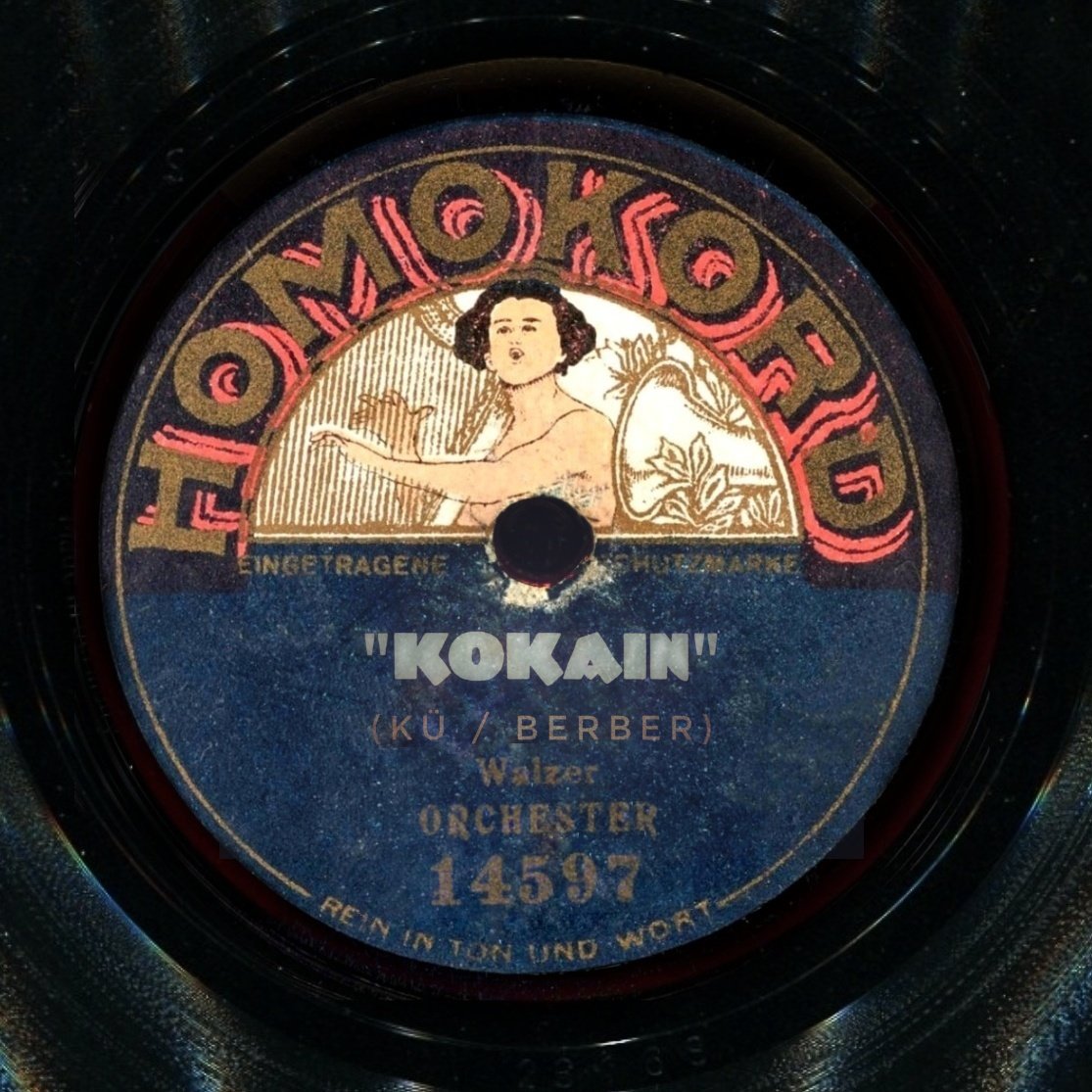 In 1922, Herman Eisner's Homokord company turned me down, so it was a great feeling when, 6 years later, the great man himself asked me to record for him. The label still looks amazing!
#bandcamp #bandcampmusic #78s #homokord #gramophone #phonogram #shellac #jazzage #berlin