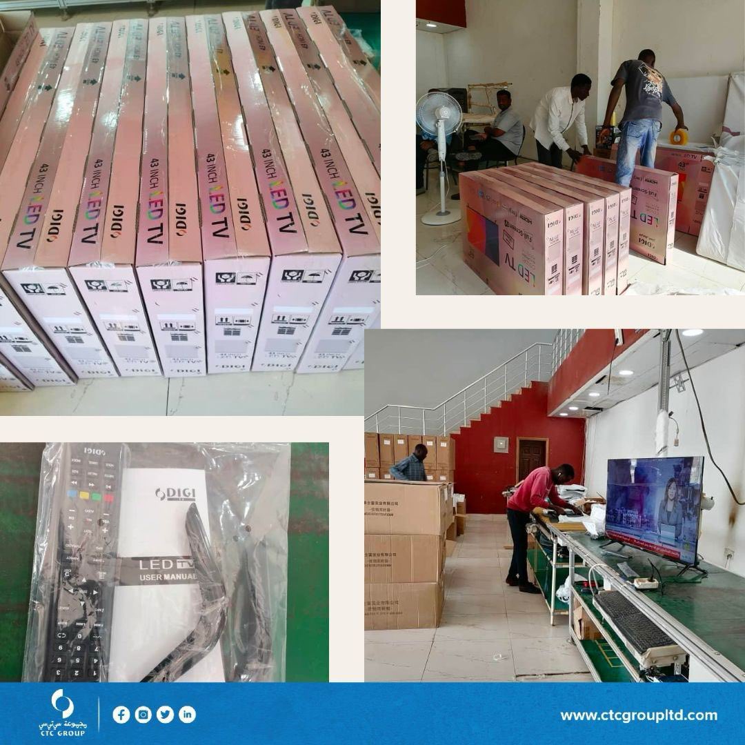 CTCGroup_ltd's tweet photo. فخورون وسعداء بالإعلان أن شركة ديجيتيك بدأت تستأنف أنشطتها التصنيعية بمركزنا لنقل التقانة الزراعية بالقضارف .
بكثير من التفاني والعمل الجماعي ، تمكنا من التغلب سوياً على تحديات الأشهر السبعة الماضية. https://t.co/ehjwbXUtHx