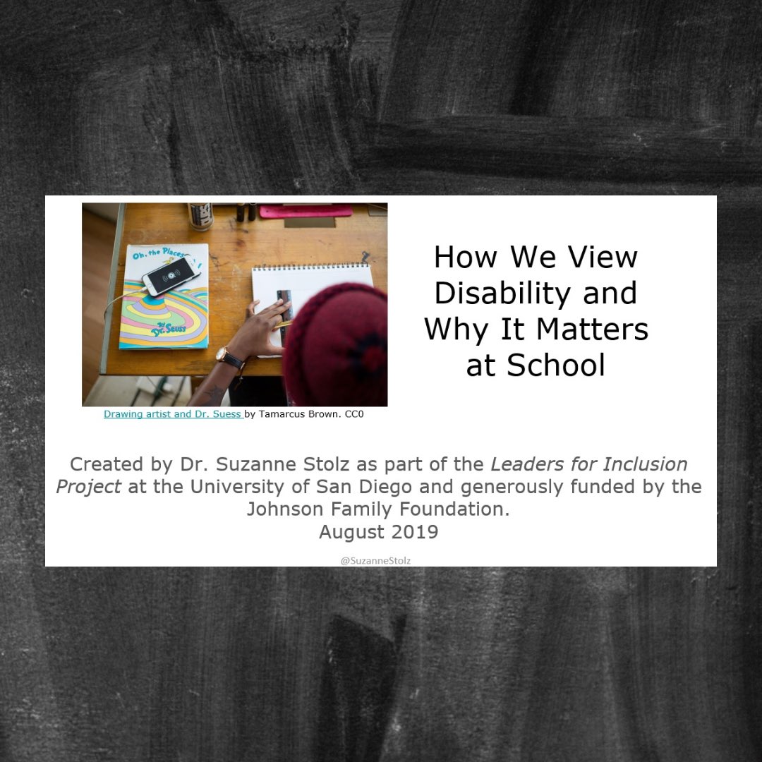 AntiAbleistTP's tweet image. Want to advocate for Disability Justice at your school but not sure where to start? Our website features three different ready-to-use professional development presentations. Just download and share! 

#DisabilityJustice #DisabilityEducation #FreeTeacherResources