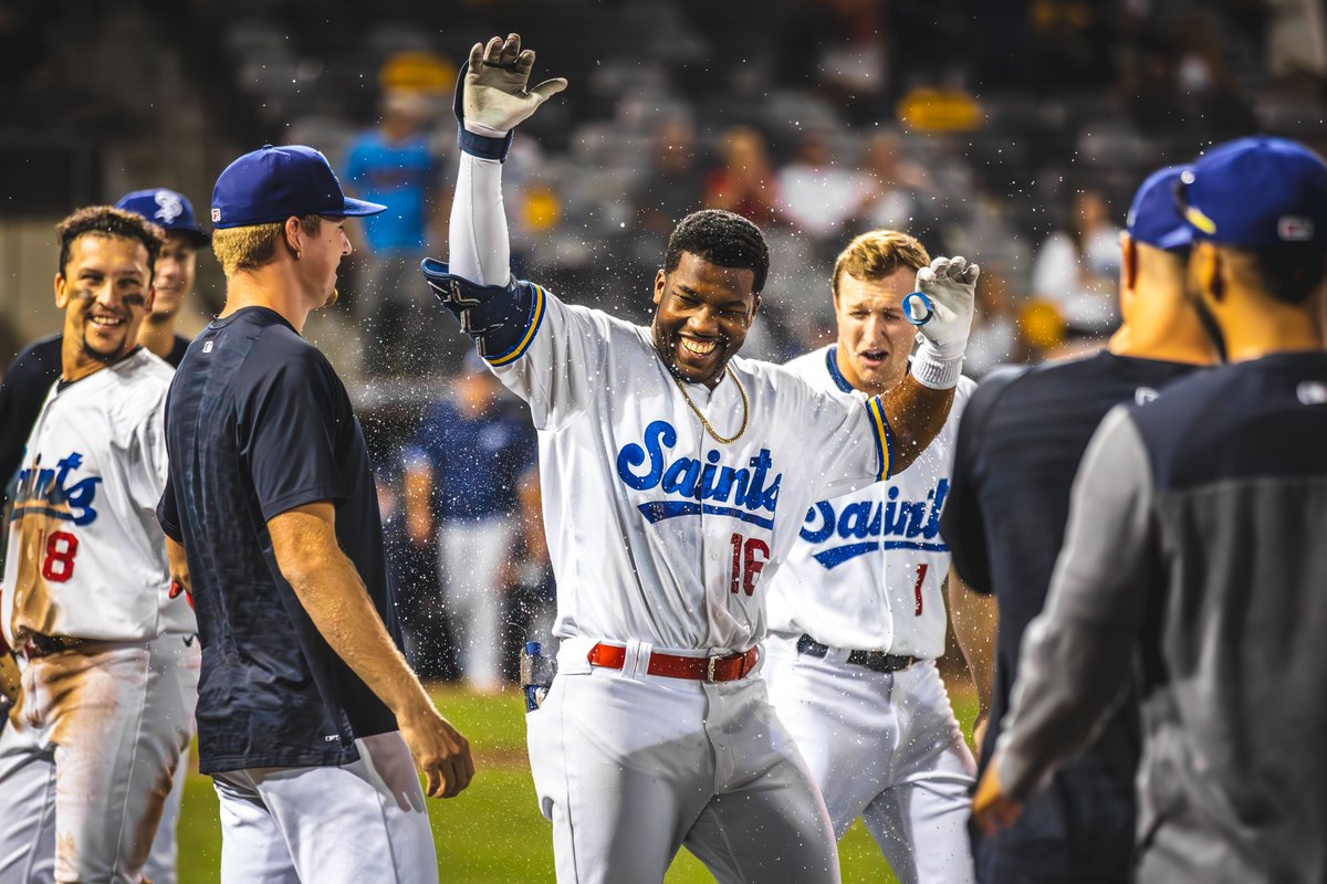 StPaulSaints's tweet image. ICYMI - our guys Sevvy, Margo, and A-Mar got added to the @twins 40-man roster 👏

Congrats are in order 🎉