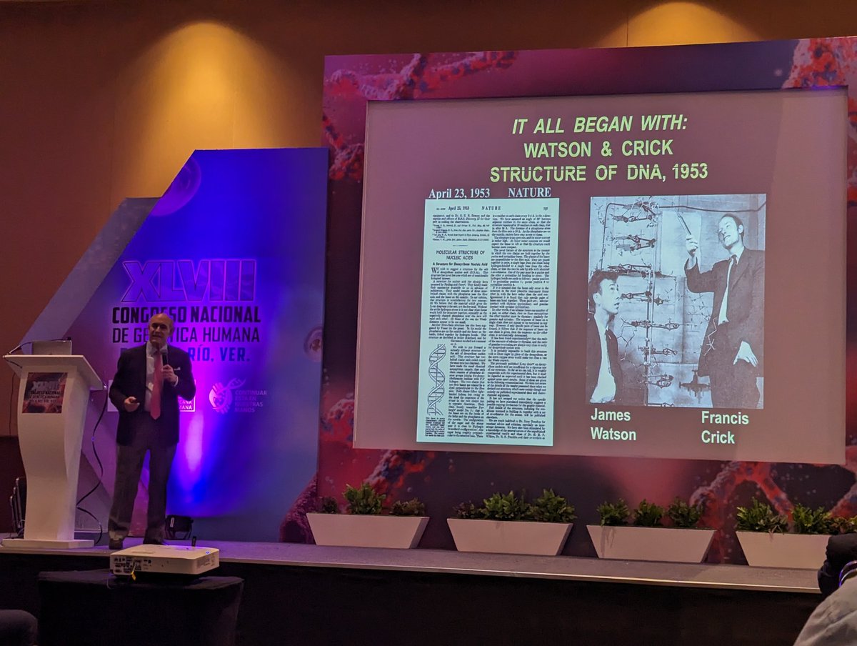 cgonzagaj's tweet photo. Robert Desnick @SinaiGenHealth kicks off the 48th Mexican Congress of Human Genetics #AMGH talking about the Impact of Genomics in #RareDiseases, Past, Present, and Future. https://t.co/imfYAVrzgl