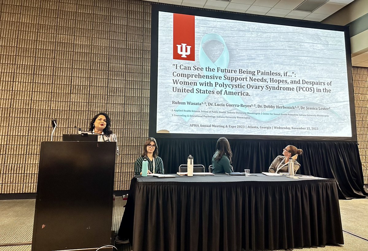 RuhunWasata's tweet photo. Done with the #APHA2023 @APHAAnnualMtg where I presented my research on #comprehensive #support #needs of women with #PCOS. Entire APHA was a great learning experience (more on that later) Now, off to #SSSS 2023! #phdlife #AcademicTwitter #AcademicLife #conference https://t.co/FnlLe5QcbF