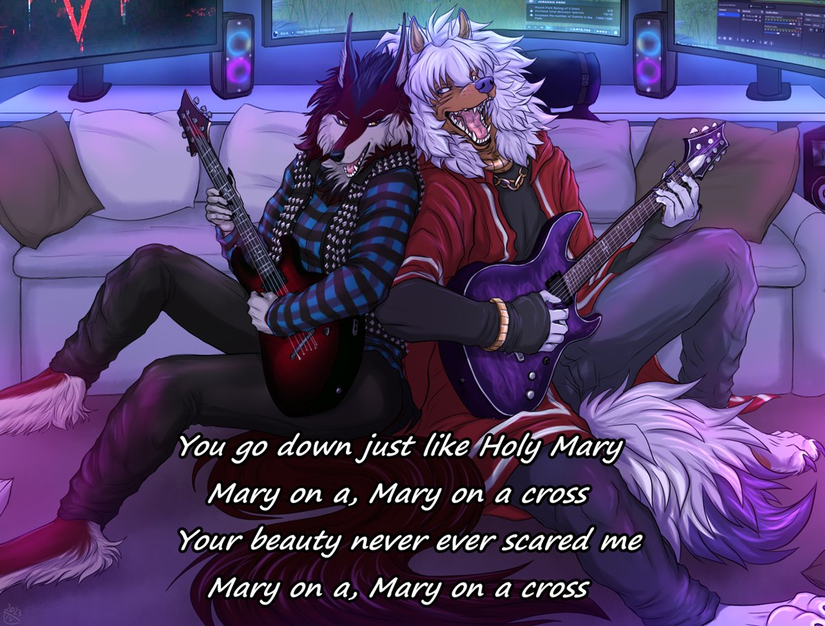 DoelSfw's tweet photo. Commsn for @/KGoldenwolf  &amp; @/Okami_The_Maney
Nyx and Bakura 
type: shaded sketch https://t.co/Jz34qjFUen