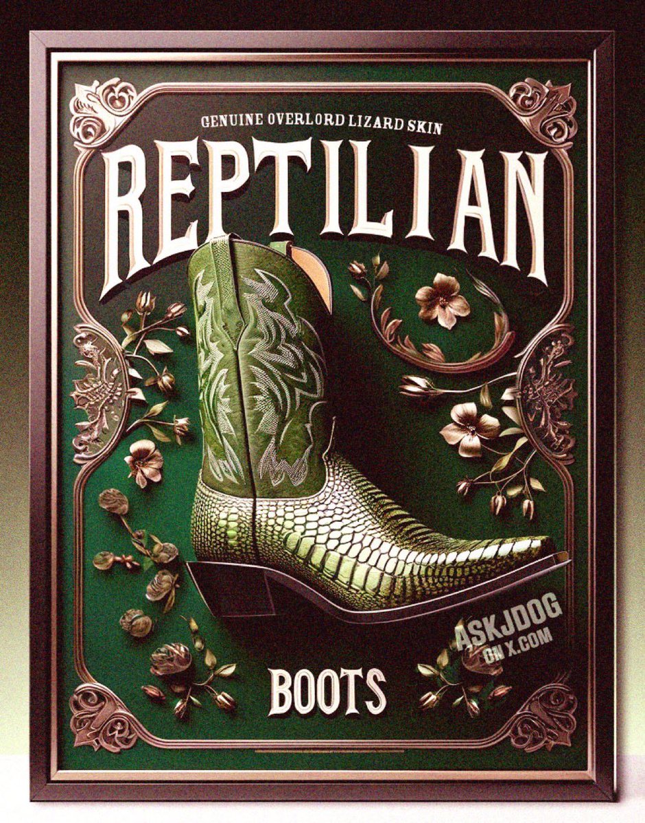 Reptile_Hybrid's tweet photo. π¦These Boots Were Made for Talkinβπ
@XSpaces #TheLizardLounge
Artwork by JDOG @ASKJDOG https://t.co/18I3J17NVN