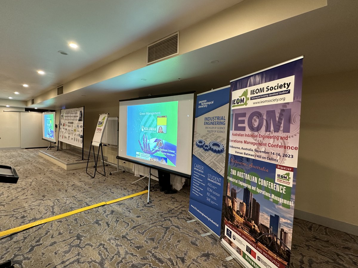 Plenary Speaker - Dr. Banu (Sarıkaya) Özkeser, R&amp;D Center Manager, Koluman Automotive Industry, Turkey shared her expereinces on green energy journey and carbon emission at the 2nd Australian IEOM Melbourne Conference - November 16, 2023 - ieomsociety.org/melbourne2023/