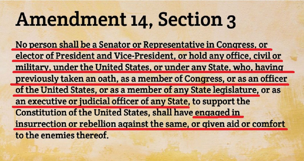 PwrChip's tweet photo. #2024Elections, should weed out all those #Maga's insisting on destroying the #USConstitution & apply the #14th_Amend.#RepAOC #HouseDemWomen #digby56
#RepRaskin #Reptedlieu #RepKatiePorter #RepSwalwell #RepJeffries #RepDanGoldman #IlhanMN #RepDMP #RepMGS #RepSherrill
#SenWarren https://t.co/x9euZ01lbv