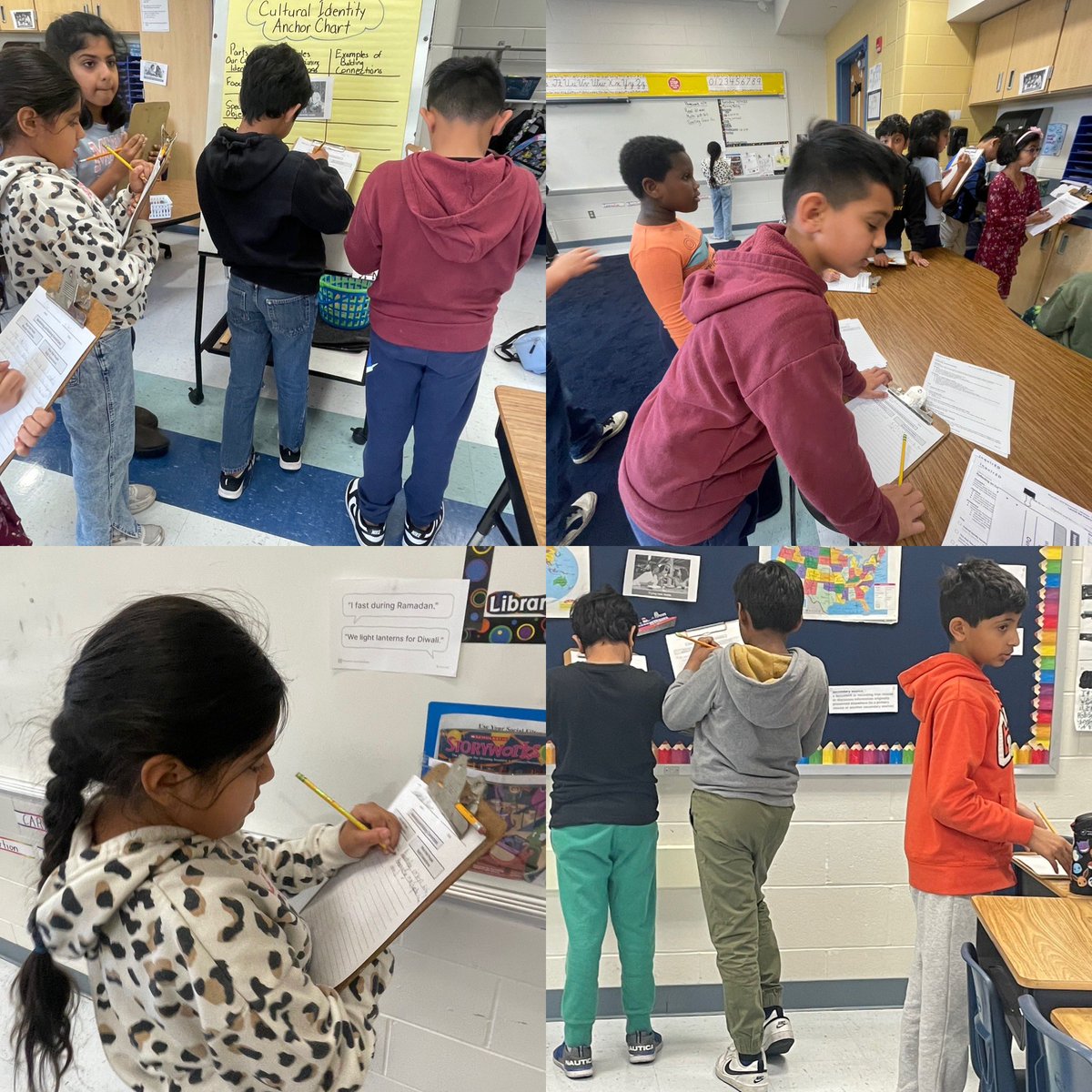 3rd graders identified building and maintaining  cultural connections.