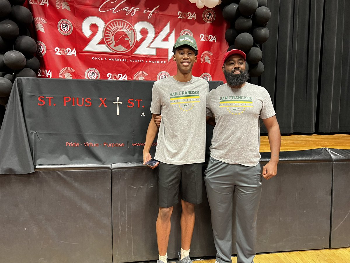 Breaking: St. Pius X-St. Matthias 2024 guard Tyrone Riley has signed with San Francisco Basketball. Riley led his team to the CIF Southern Section Division 3AA Championship as a junior. <a href="/DONTE_ARCHIE/">Donte Archie</a> <a href="/pmabbasketball/">PMABB</a> <a href="/presstelegram/">LB Press-Telegram</a> #LongBeachVarsityReport