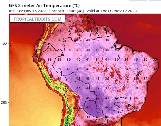 Springtime in Brazil, Paraguay and Bolivia ...