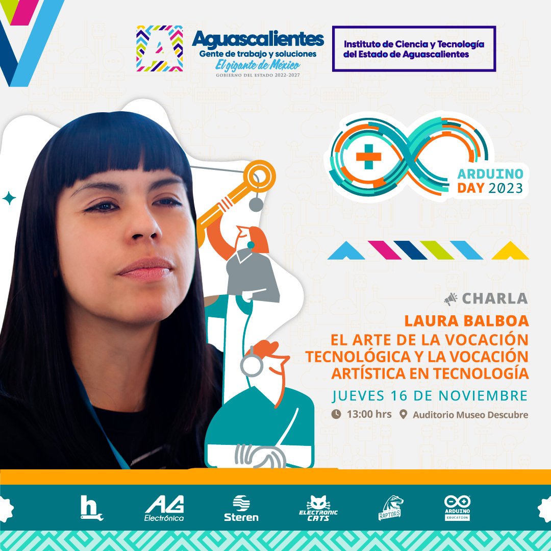 electronicats's tweet image. ¡Tenemos más!
Mañana continuamos con buenas charlas y con la exposición de los mejores proyectos Maker, hechos por supuesto con #Arduino.
¡Te esperamos!😻
#Makers #ArduinoDay2023