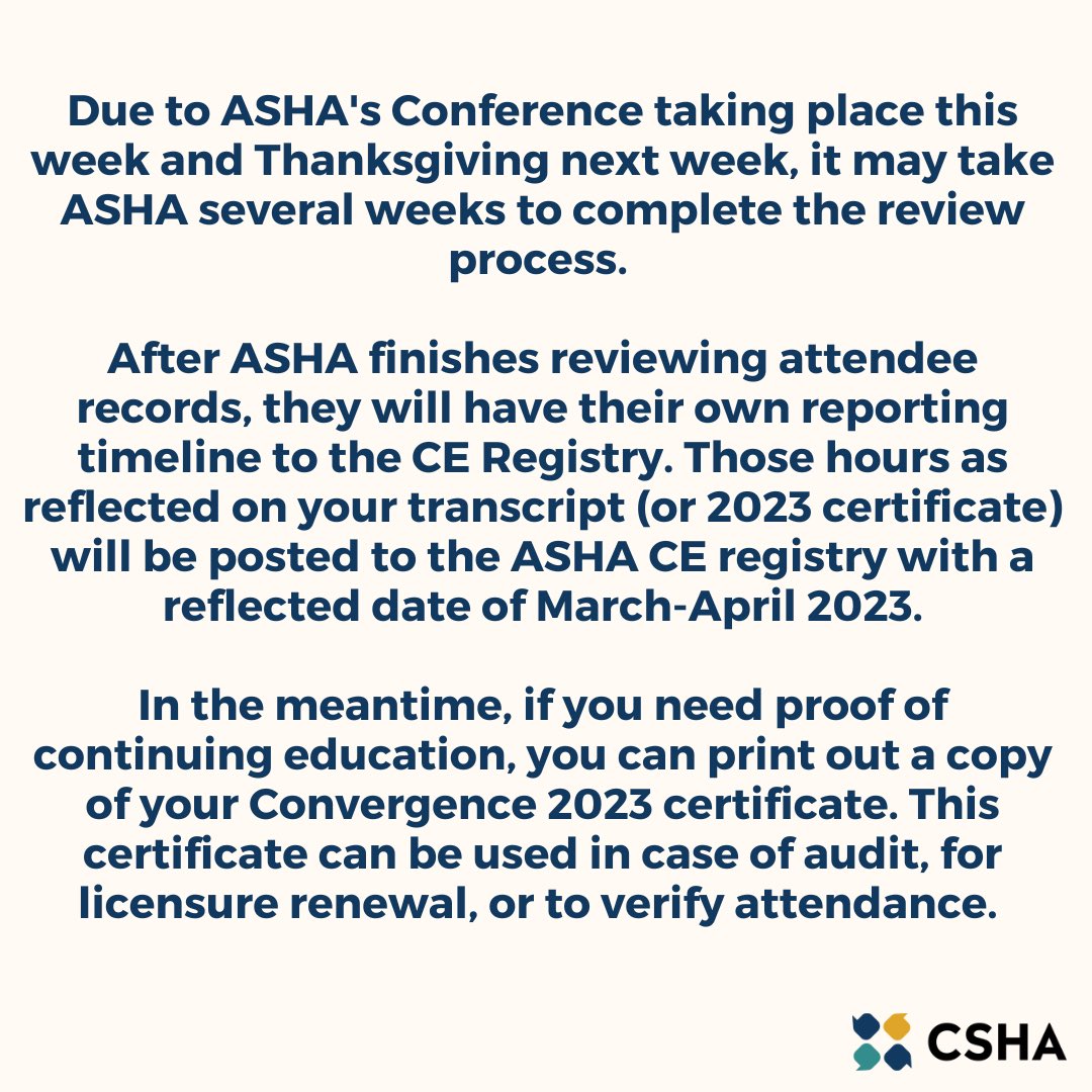 California Speech Language Hearing Association tweet media