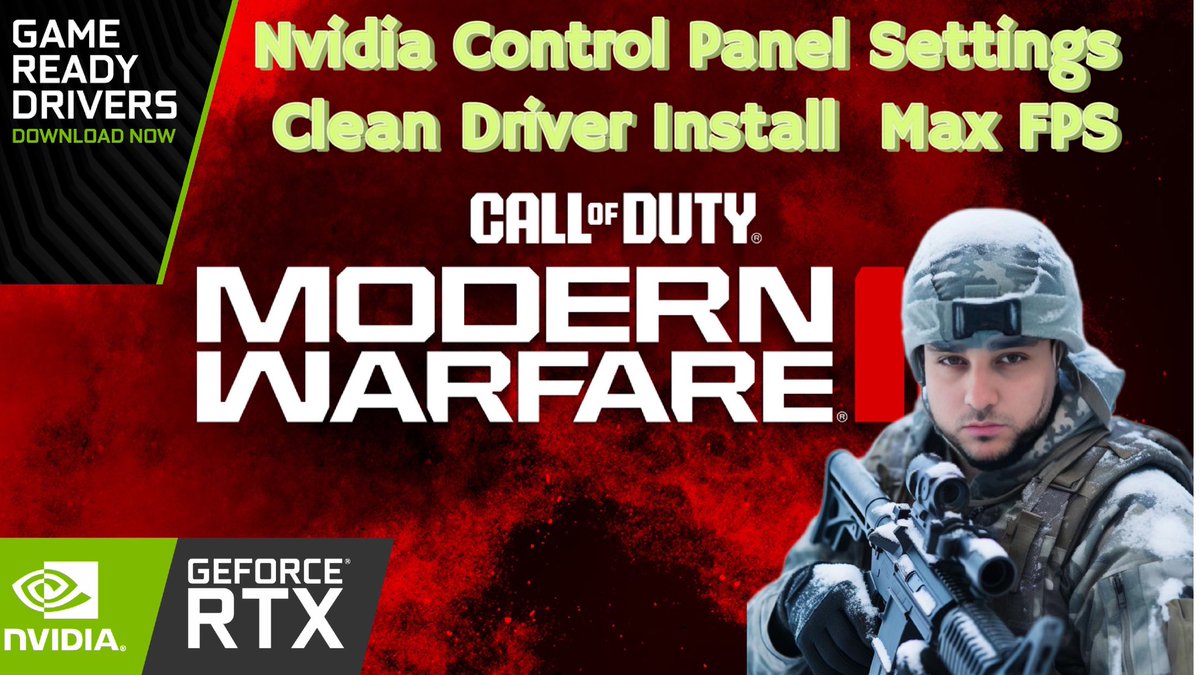Davidplaysx89's tweet photo. #mw3 #cod #callofduty #warzone 
#pcgaming #gamingcomuinity #gaming #viral #gamingsetup #gamergirl #nvidia #RTXOn 

Video came out great about to drop in 30 minutes on my YouTube Davidplaysx89

How to clean install Nvidia drivers remove bloat best settings for Nvidia control panel 
Very good tutorial with download links  

Please subscribe comment and hit that like button homies